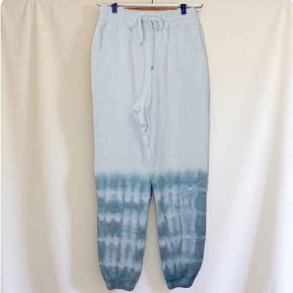 Sweatpants  / Tye-dye sweatpants / joggers Hem & Thread French Terry NWT - Picture 7 of 12